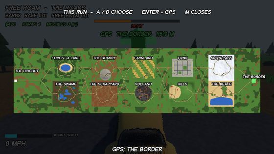 The run map