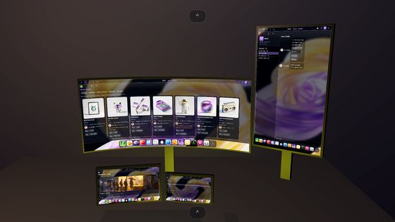 The whole desk