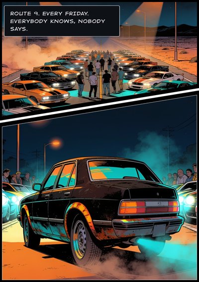 Ghost, chapter one, page one